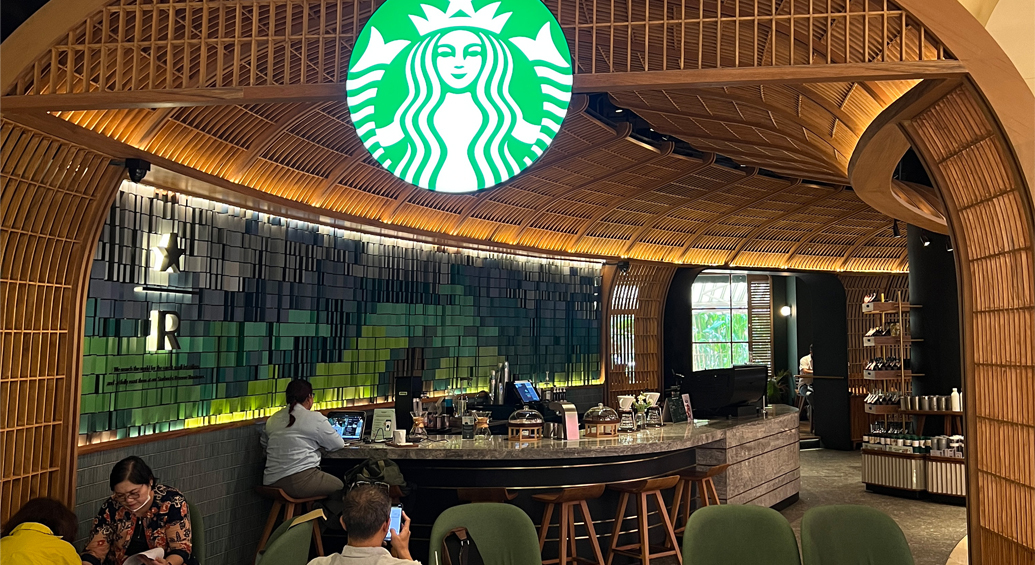 Starbucks Leder Haus